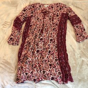 American eagle patterned dress